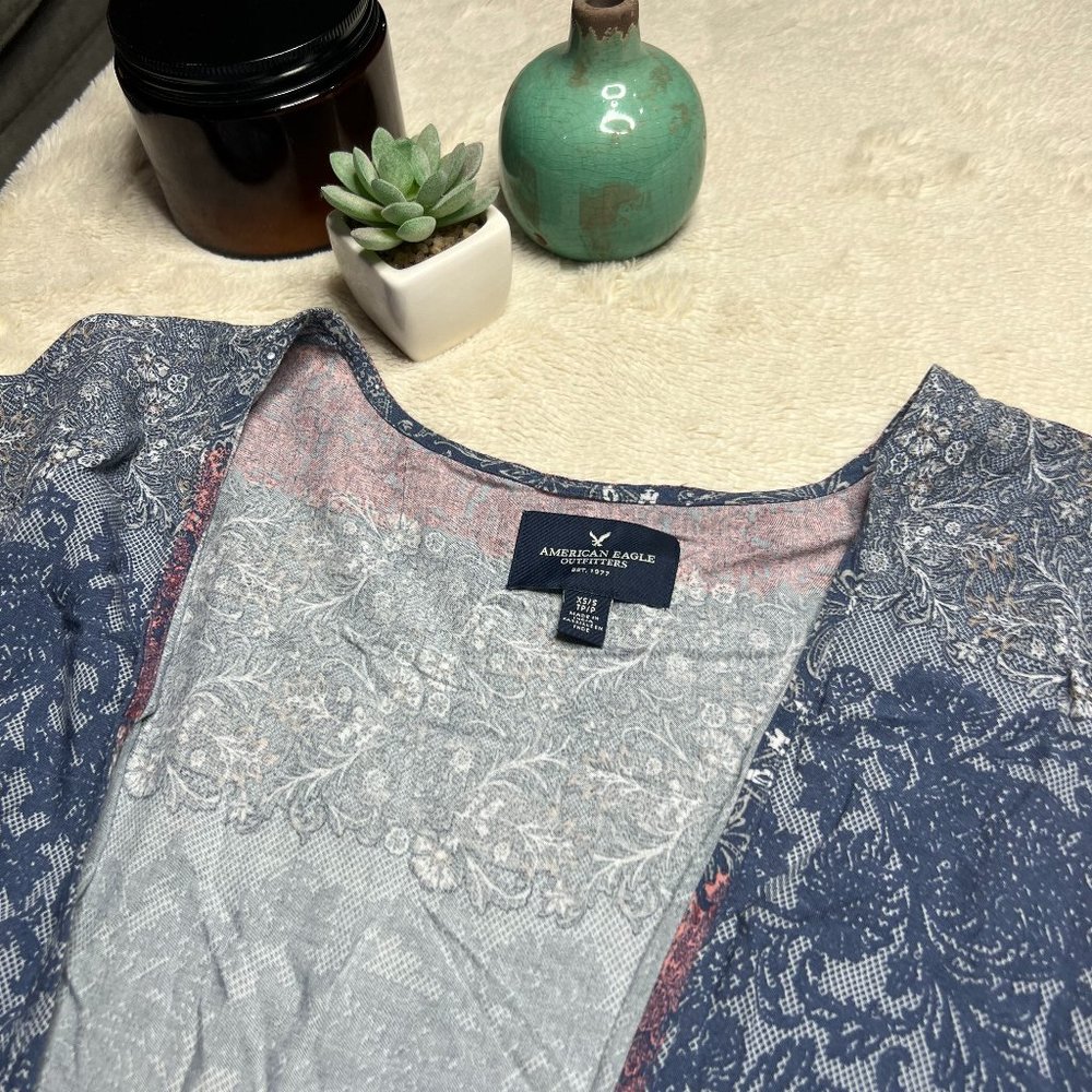 American Eagle | Floral Flowy Kimono